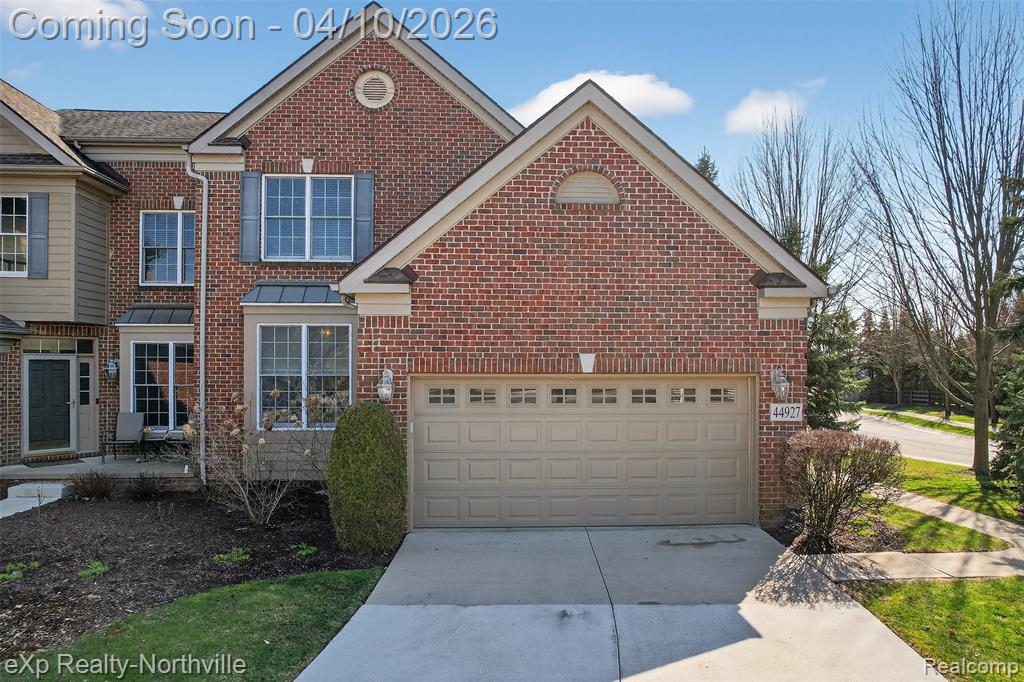 44927 Broadmoor Circle S, Northville, MI 48168 — front exterior