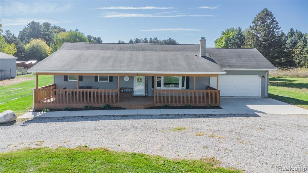 4985 Hollenbeck Road, Columbiaville, MI 48421 — front exterior