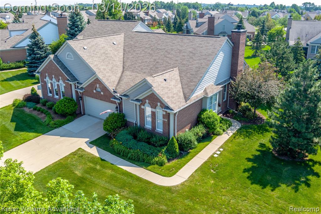 44742 Aspen Ridge Drive, Northville, MI 48168 — front exterior