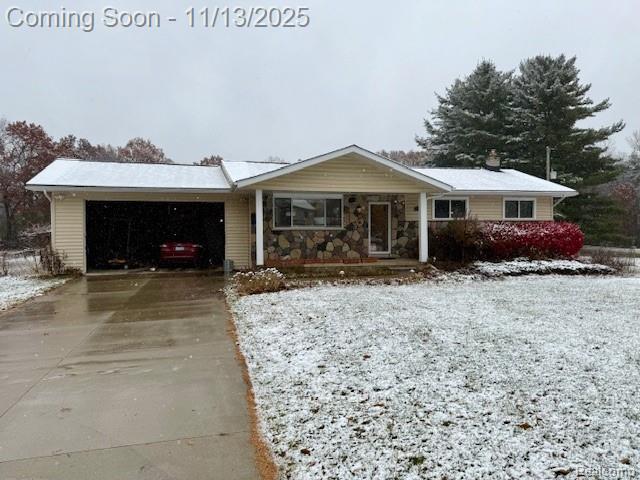 5150 Stevens Road, Clarkston, MI — front exterior