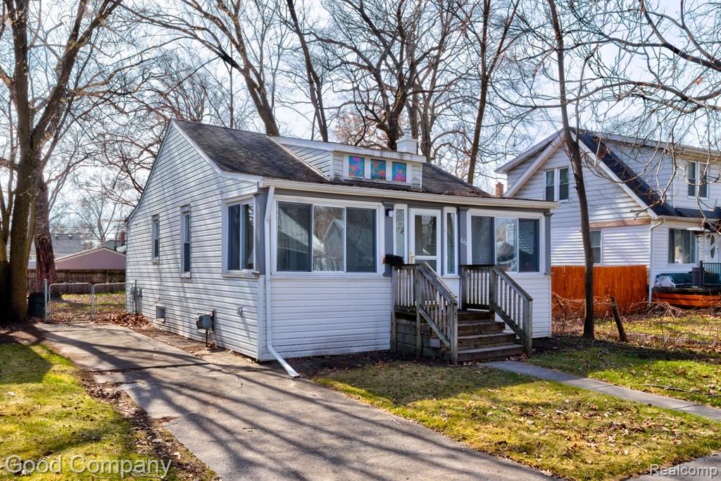 610 E Lewiston Avenue, Ferndale, MI 48220 — front exterior