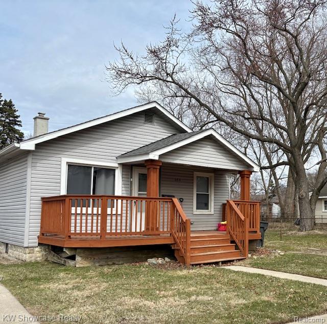 683 E Mansfield Avenue, Pontiac, MI 48340 — front exterior