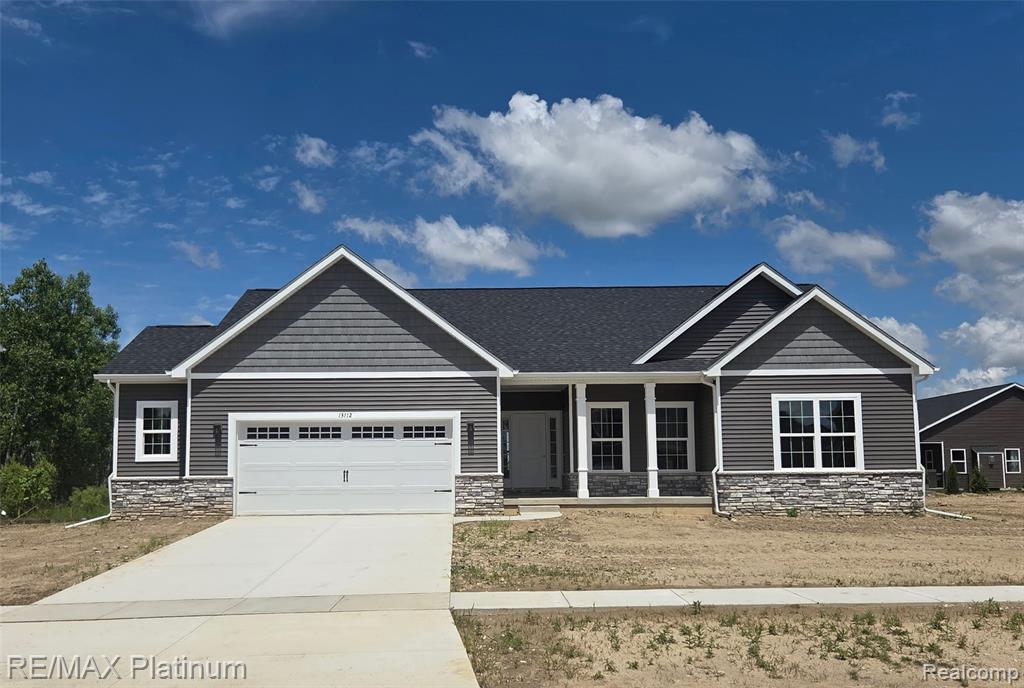 13112 Stony Brook Pass, Linden, MI 48451 — front exterior