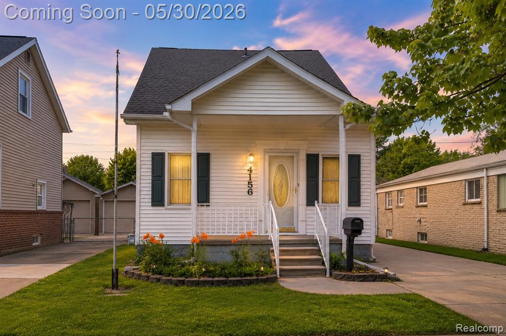 4156 Burns Avenue, Lincoln Park, MI 48146 — front exterior