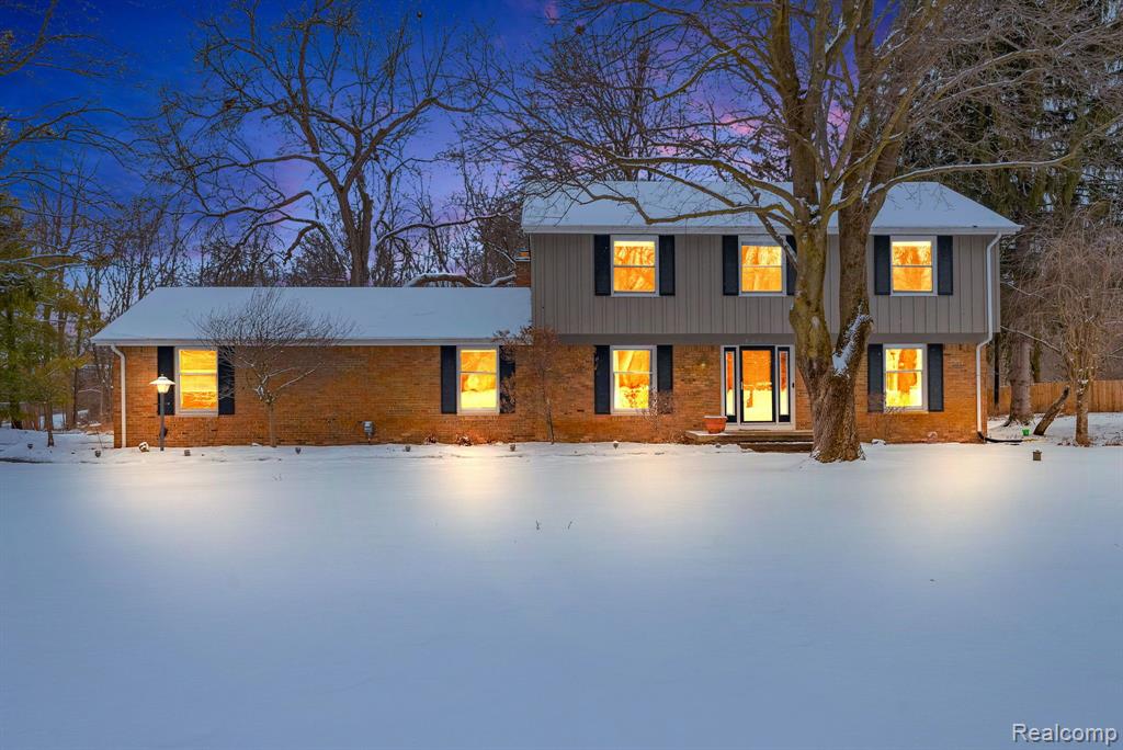 8378 OLD PLANK Road, Grand Blanc, MI 48439 — front exterior