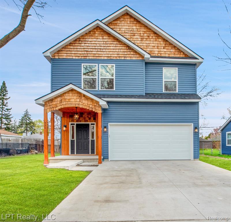 931 E PEARL Avenue N, Hazel Park, MI 48030 — front exterior
