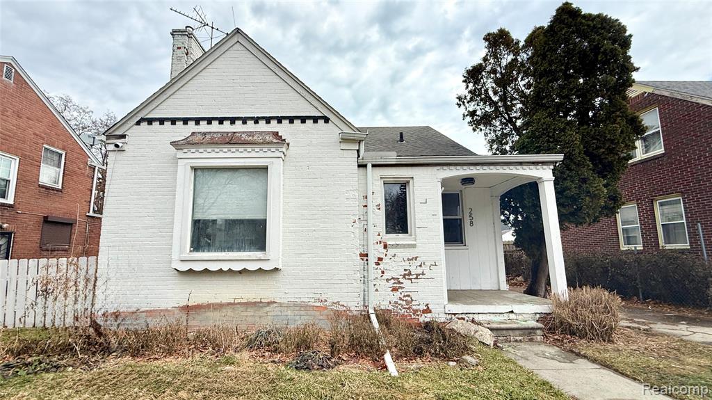 258 Piper Boulevard, Detroit, MI 48215 — front exterior