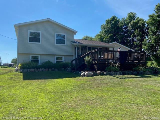 4615 Five Lakes Road, North Branch, MI 48461 — front exterior