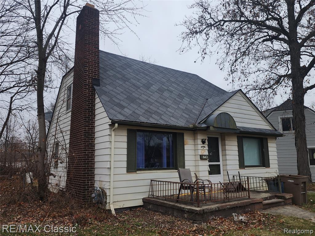 643 E Kennett Road, Pontiac, MI 48340 — front exterior