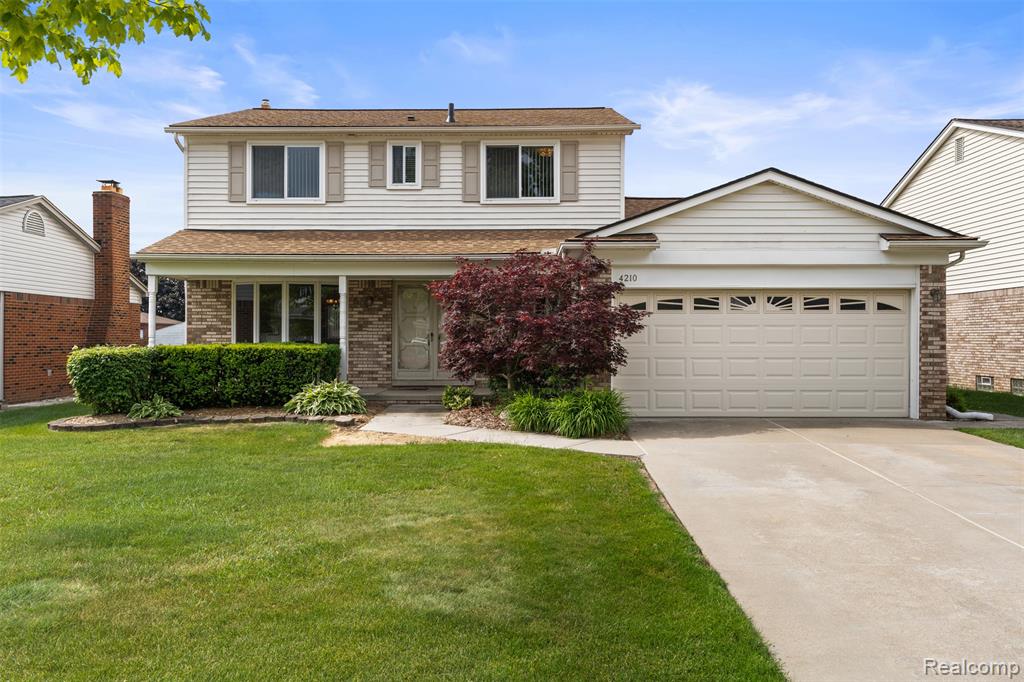 4210 Wingate Drive, Sterling Heights, MI 48310 — front exterior