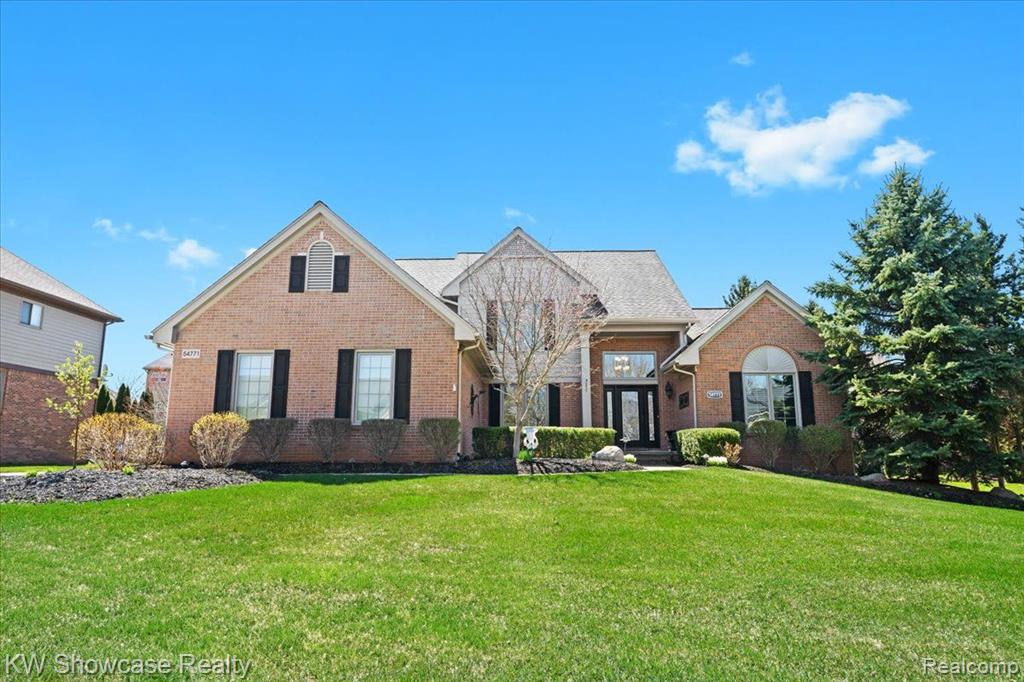 54771 GRENELEFE Circle E, South Lyon, MI 48178 — front exterior