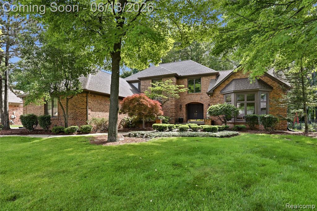 55380 Theo Drive, Shelby Twp, MI 48315 — front exterior