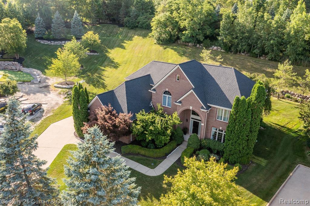 18585 STEEP HOLLOW Court, Northville, MI 48168 — front exterior