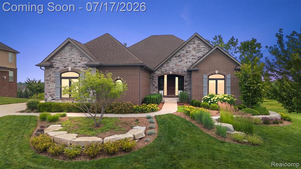 478 Overlook Drive, Oxford, MI 48371 — front exterior