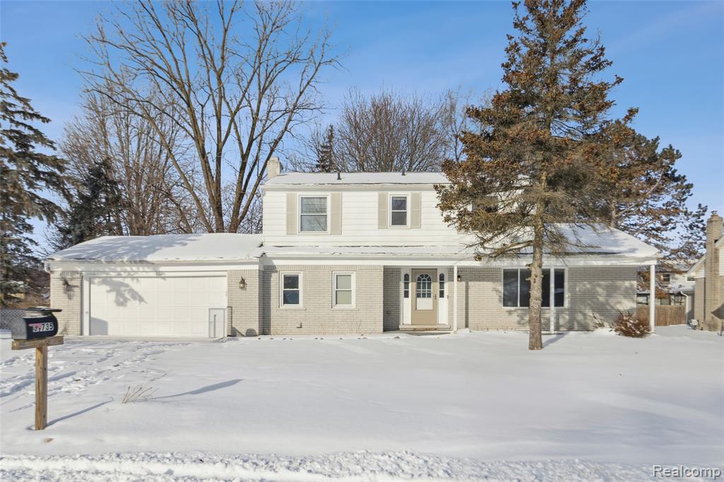 39735 Bonnie Court, Clinton Twp, MI 48038 — front exterior