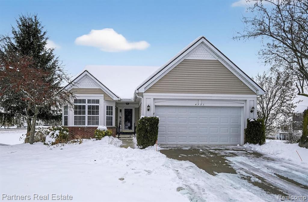 4771 New Haven Drive, Howell, MI 48843 — front exterior