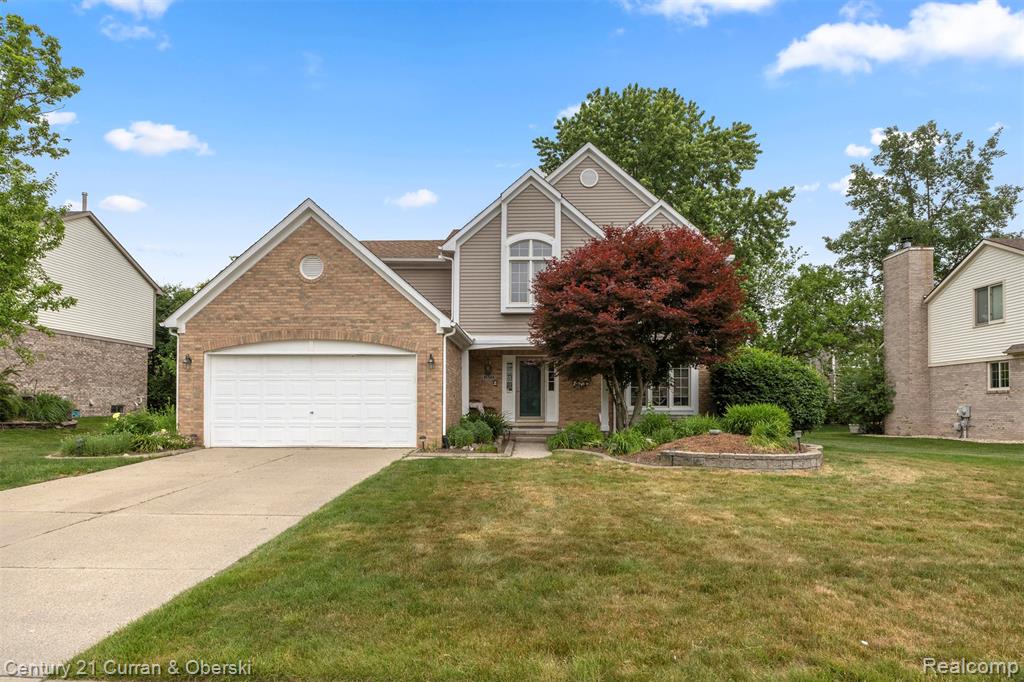 45924 Rockledge Drive, Plymouth, MI 48170 — front exterior