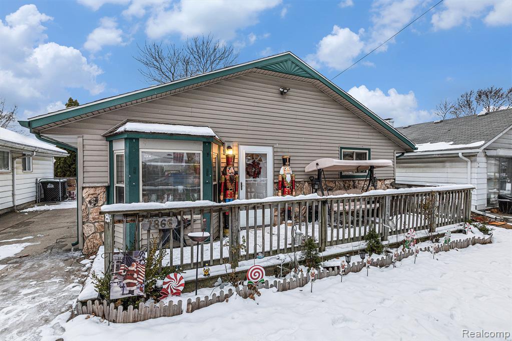 7866 Dudley Street, Taylor, MI 48180 — front exterior