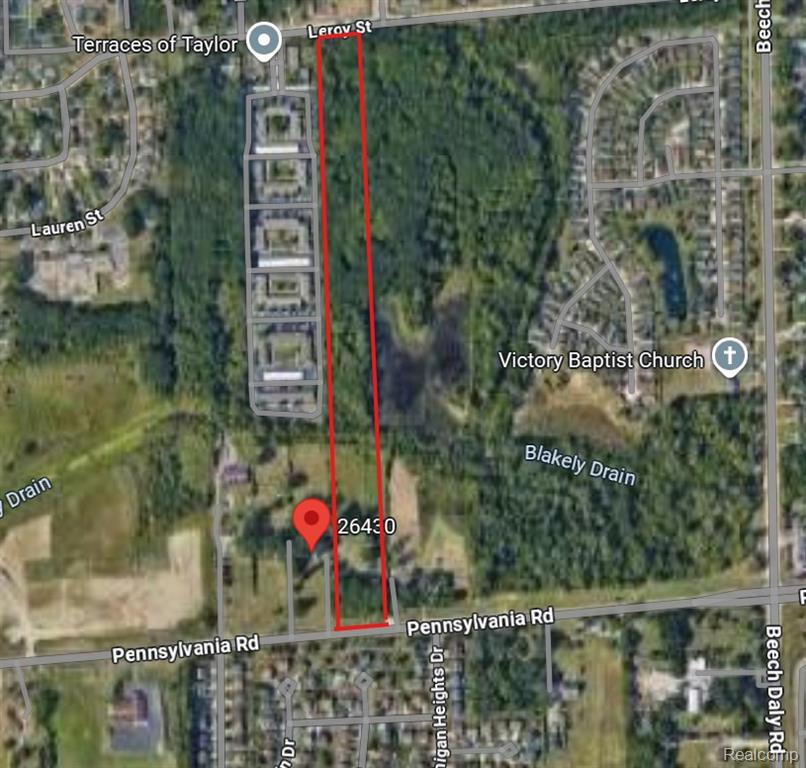 Vacant Land Pennsylvania Rd Road, Taylor, MI 48180 — front exterior