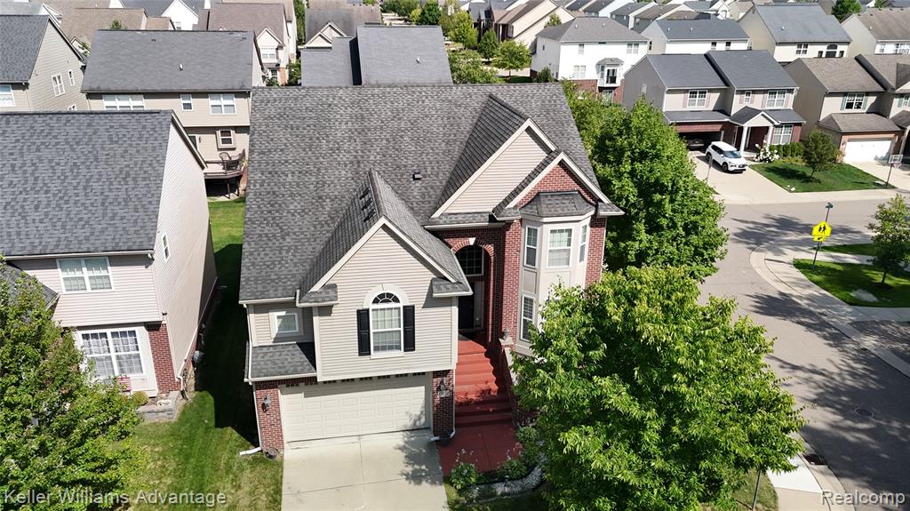 27460 Belgrave Place, Novi, MI — front exterior