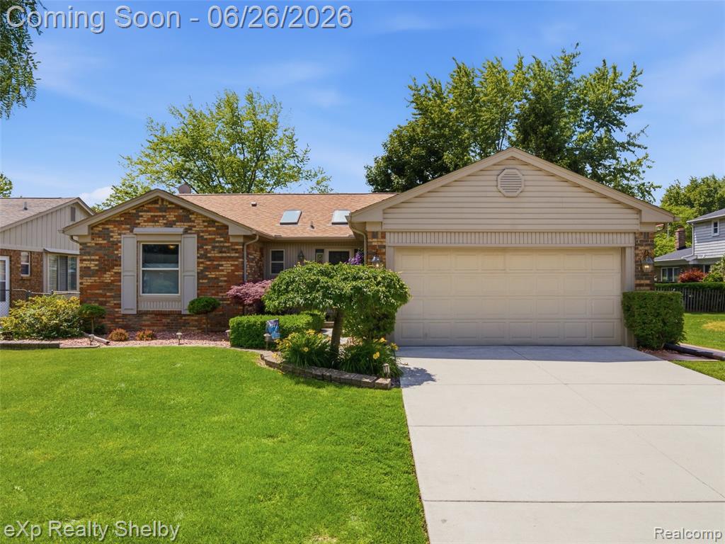 47621 Valley Forge Drive, Macomb, MI 48044 — front exterior