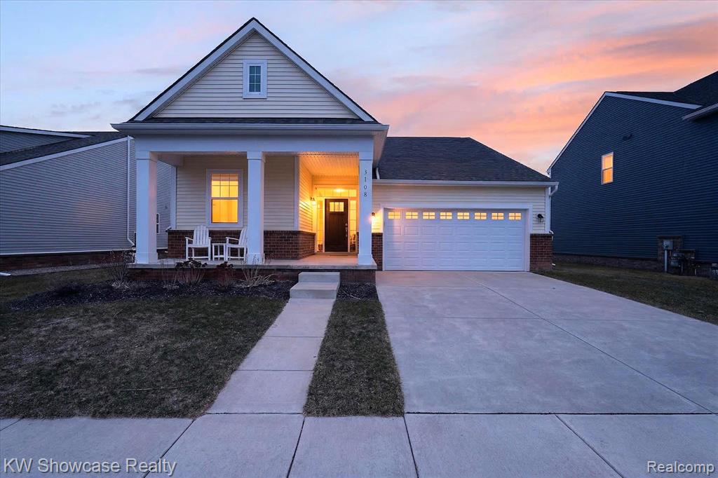 3108 Theodore E, Wixom, MI 48393 — front exterior