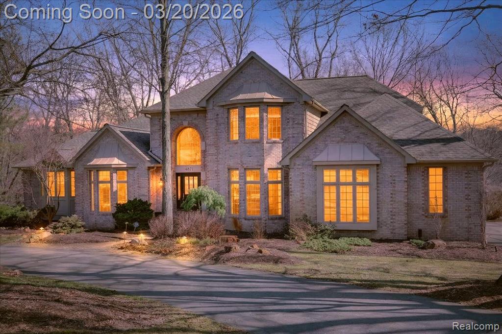 4871 Cider Hill Drive, Rochester, MI 48306 — front exterior