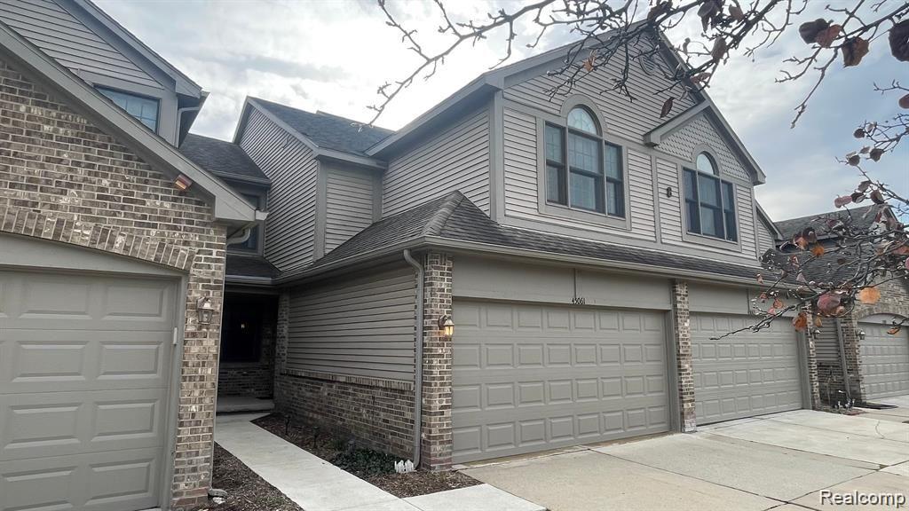 45061 HORSESHOE Circle, Canton, MI 48187 — front exterior