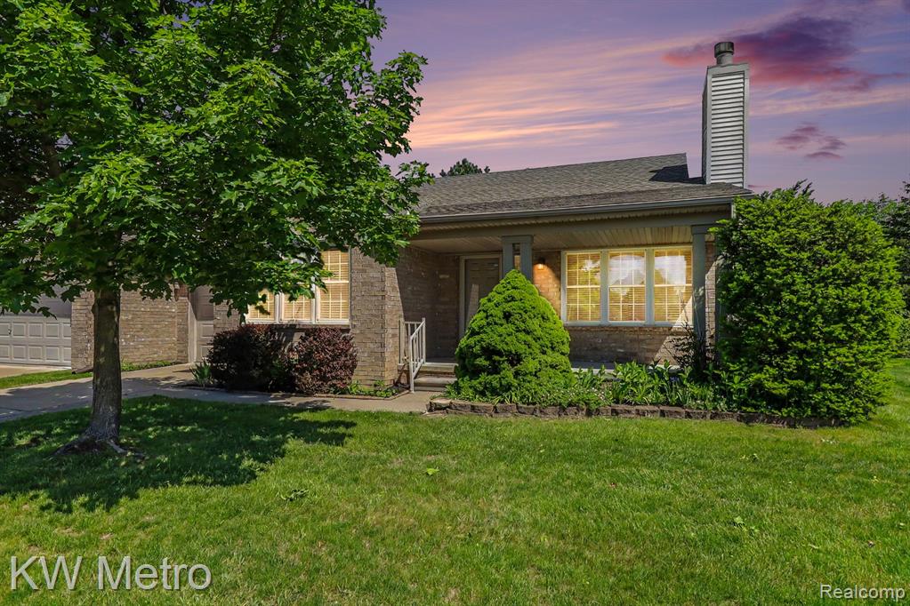 41273 Greenspire Drive, Clinton Twp, MI 48038 — front exterior