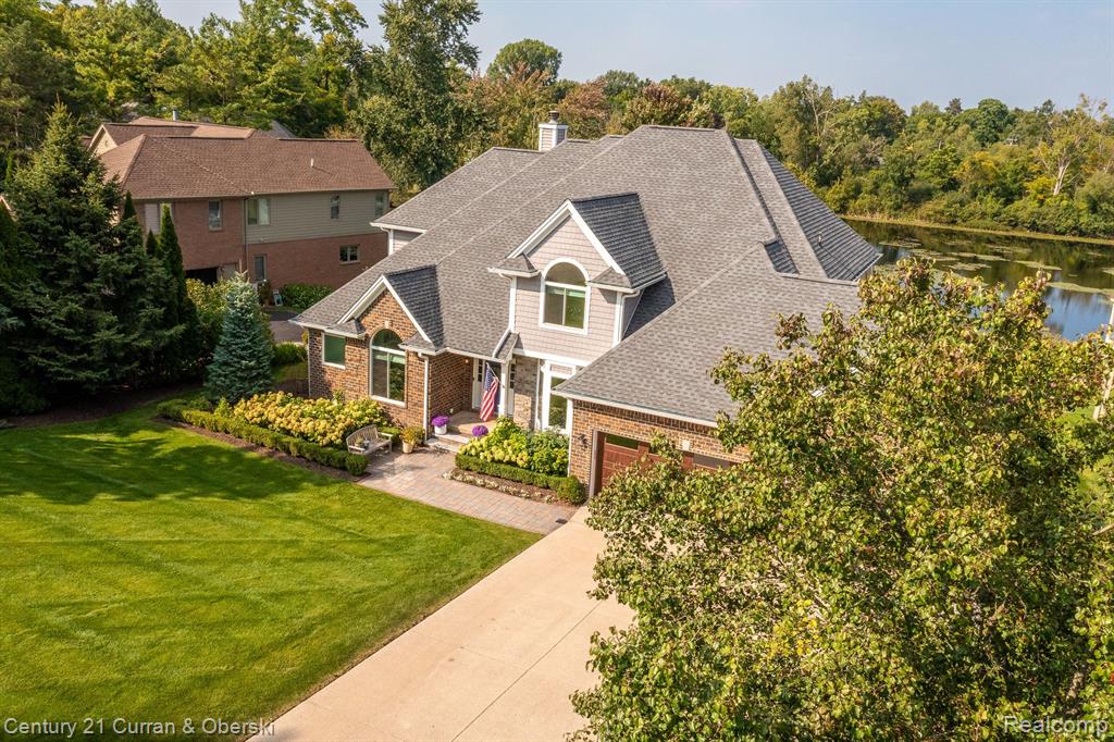 7064 CEDARBANK Drive, West Bloomfield, MI 48324 — front exterior