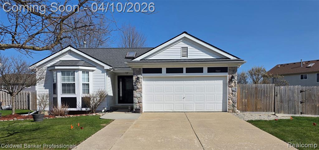7447 Knollwood Drive, Ypsilanti, MI 48197 — front exterior