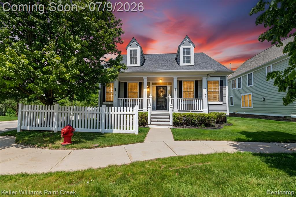 42708 Faulkner Drive, Novi, MI 48377 — front exterior