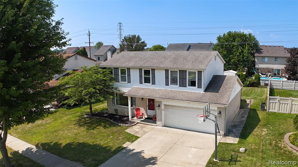 24550 Colonial Drive, Woodhaven, MI 48183 — front exterior
