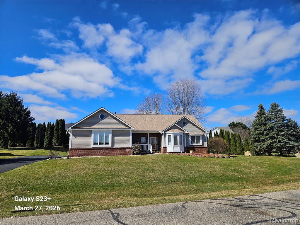 16180 Hill Forest Drive, Linden, MI 48451 — front exterior