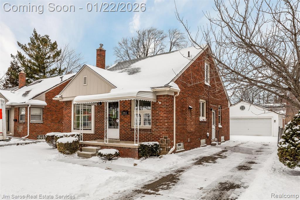 21741 Bournemouth Street, Harper Woods, MI 48225 — front exterior