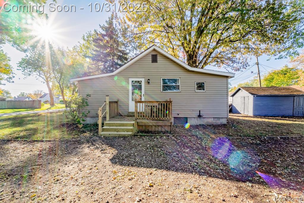 4369 Avenue B, Newport, MI 48166 — front exterior