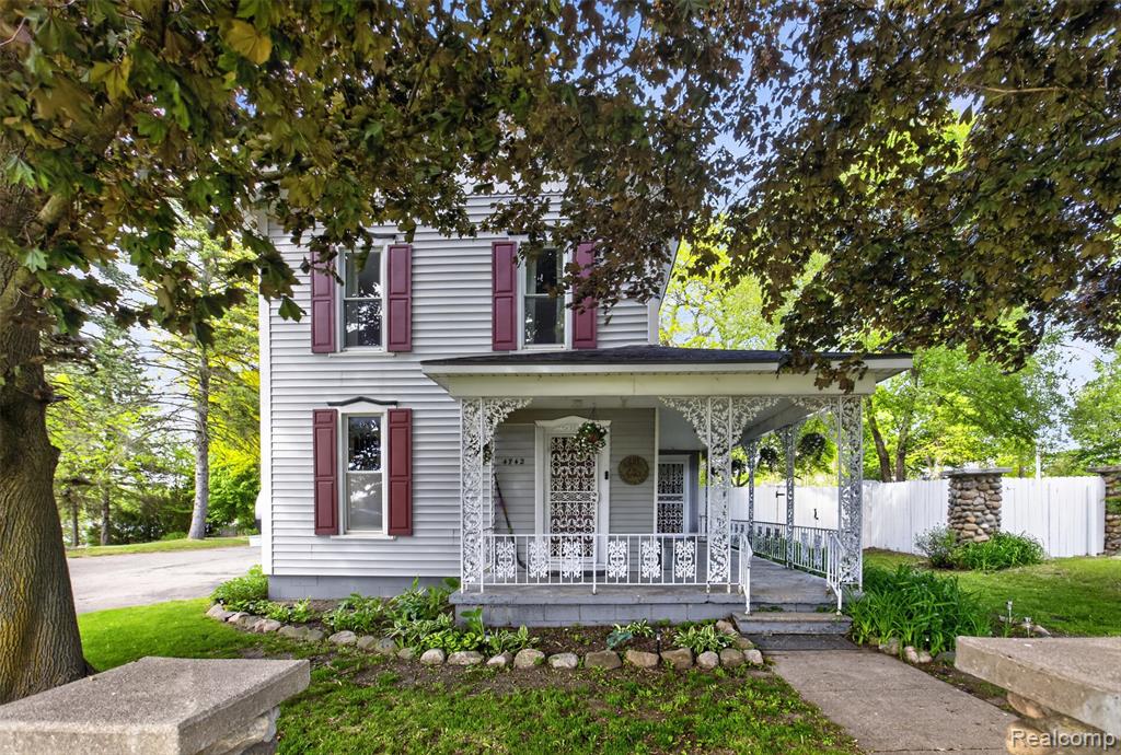 4742 2nd Street, Columbiaville, MI 48421 — front exterior