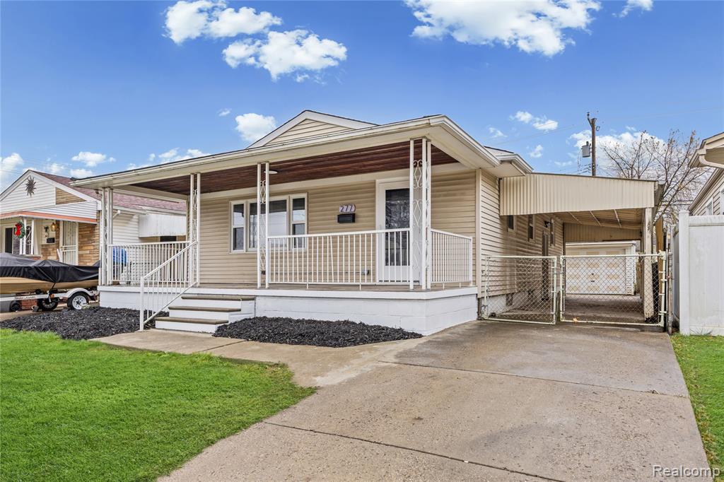277 White Street, Ecorse, MI 48229 — front exterior