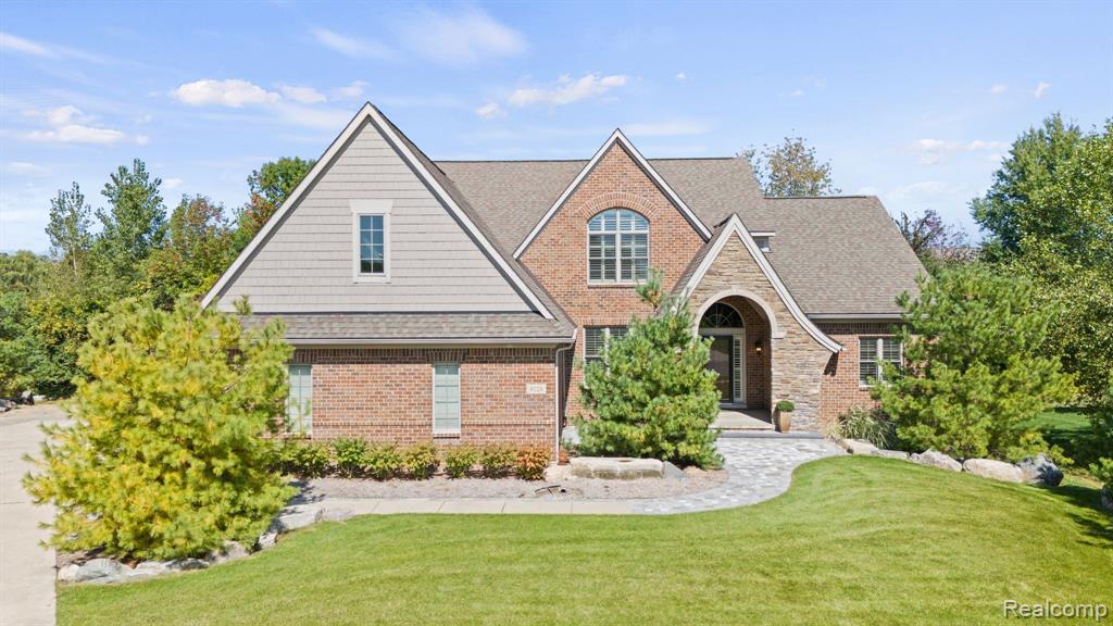 4128 BINGHAMPTON Court, Clarkston, MI 48348 — front exterior