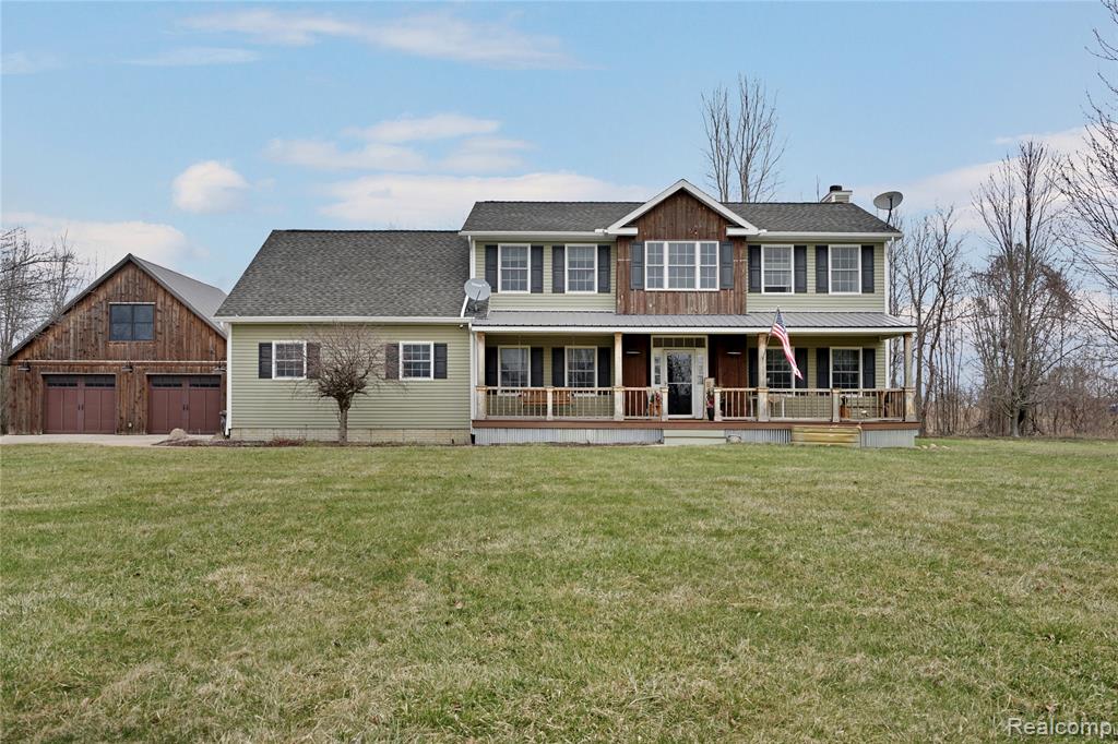 3690 Brauer Road, Oxford, MI 48371 — front exterior