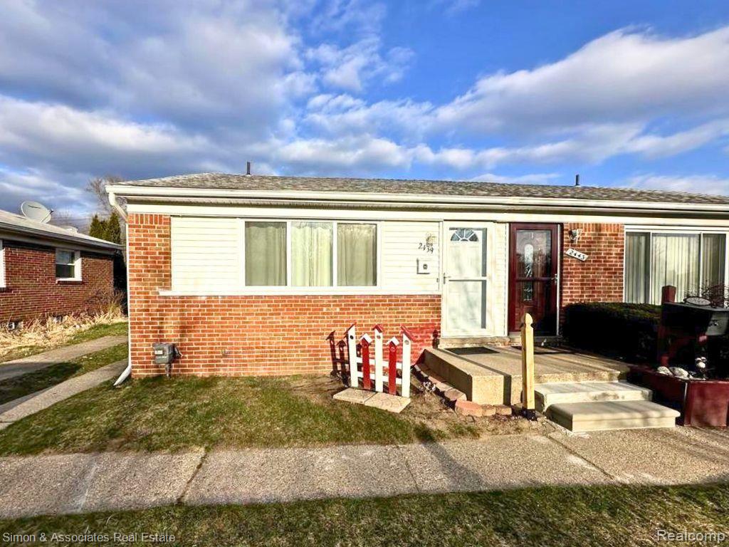 2439 STIEBER Street, Westland, MI 48186 — front exterior