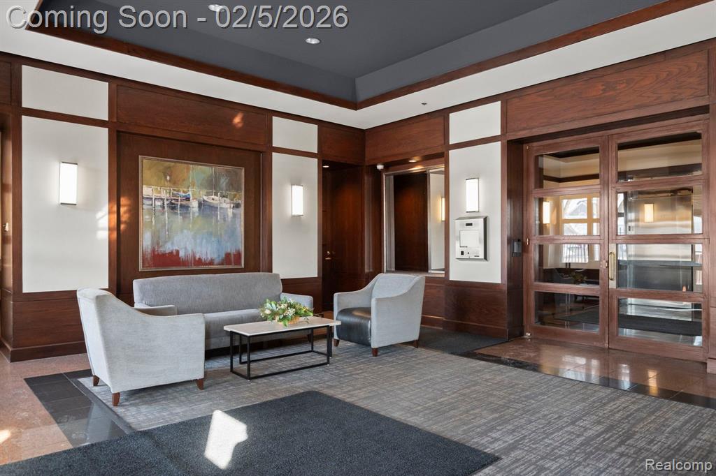 250 E HARBORTOWN Drive, 1405, Detroit, MI 48207 — Photo 21