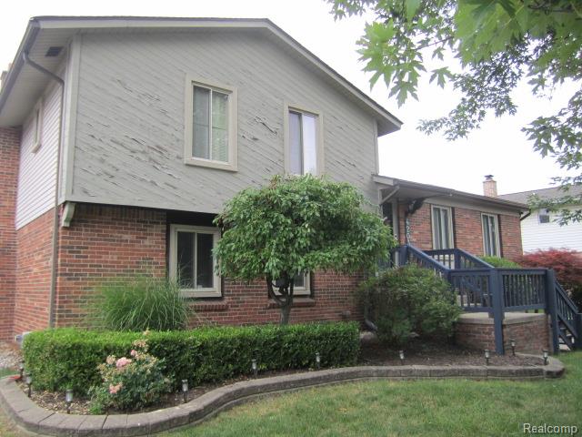 42039 Merrimac Circle, Clinton Twp, MI 48038 — front exterior