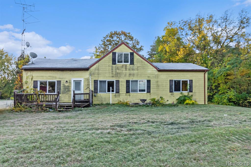 12149 Bigelow Road, Dundee, MI 48131 — front exterior