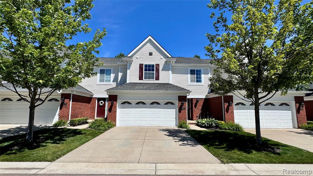 41582 Mitchell Road, Novi, MI — front exterior