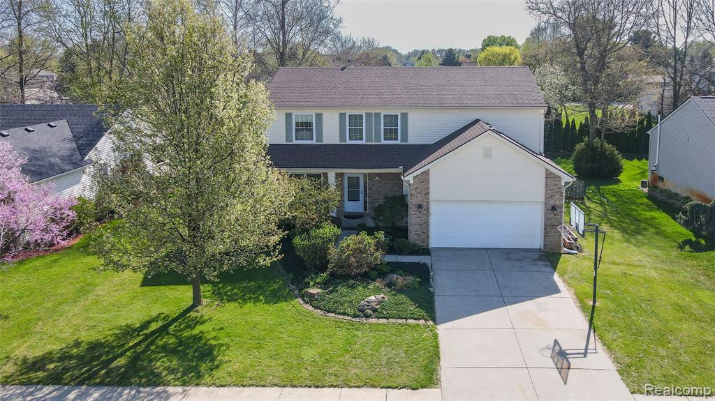 9065 Timbercrest Lane, Whitmore Lake, MI 48189 — front exterior
