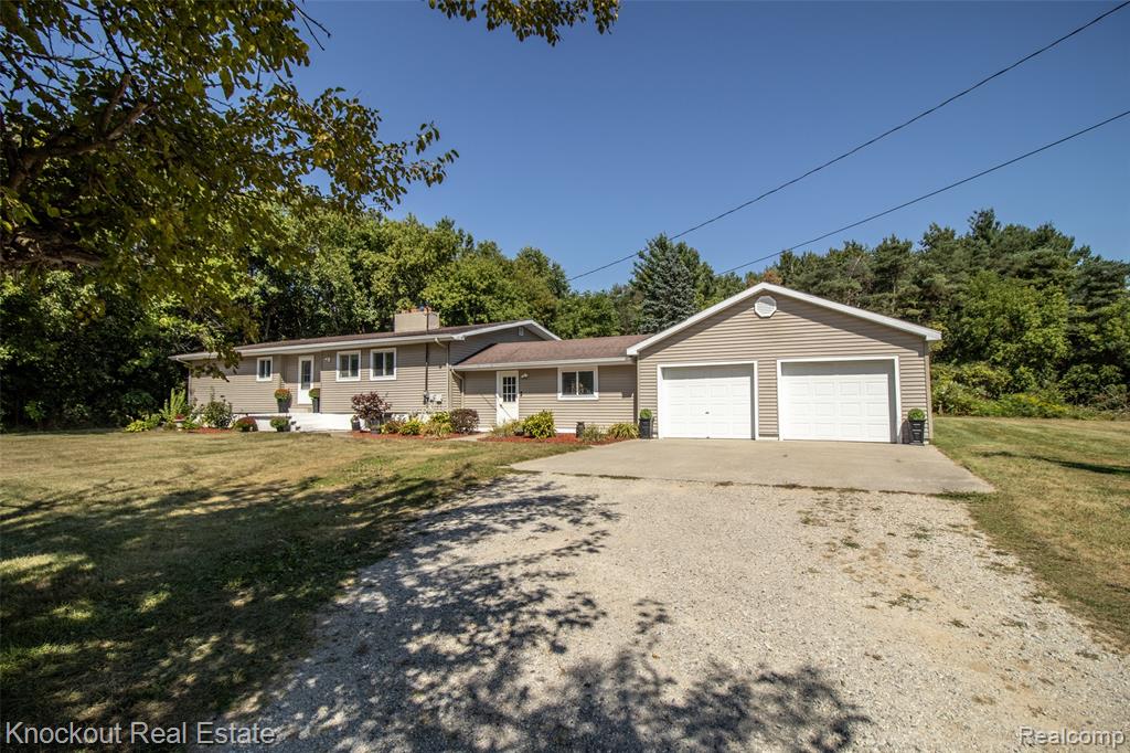 3890 Worth Road, Pinconning, MI 48650 — front exterior