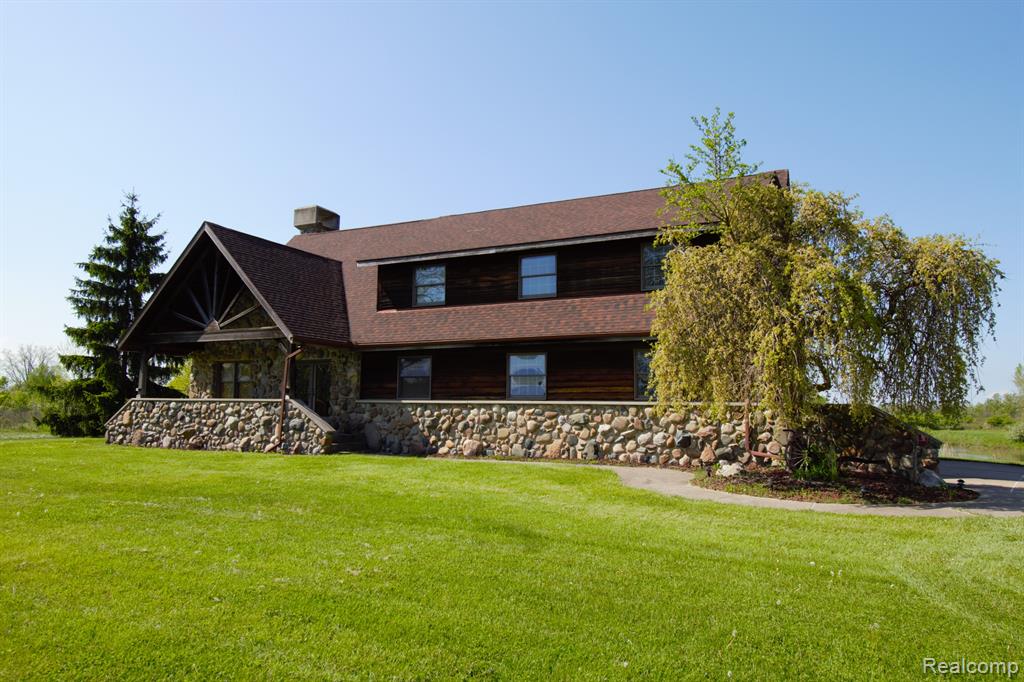 23049 27 MILE Road, Ray, MI — front exterior