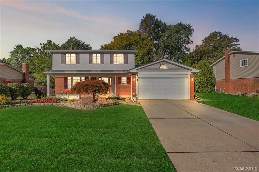 4147 Greensboro Drive, Troy, MI 48085 — front exterior
