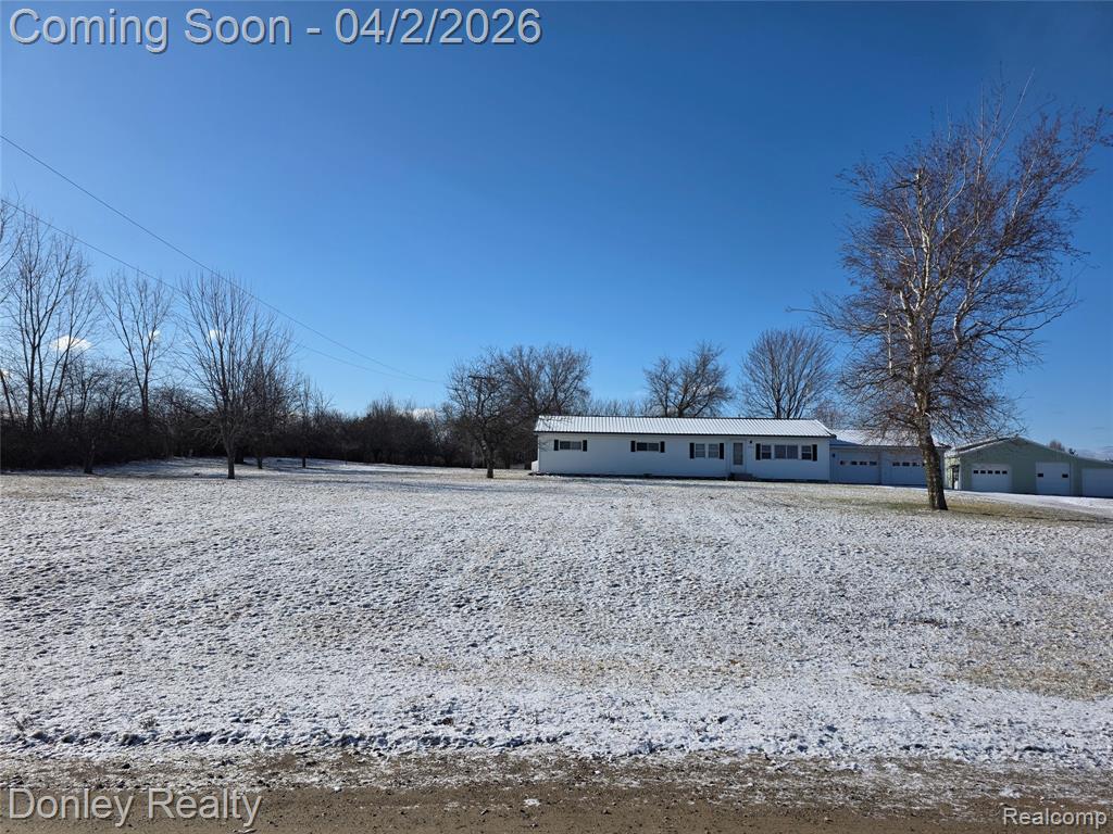 6950 LePage Drive, Brown, MI 48416 — front exterior
